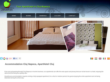 Jonathan Apartments - Site de prezentare închirieri apartamente în regim hotelier